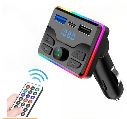 Kit MP3 Bluetooth avec transmetteur FM et chargeur de voiture : un divertissement en voiture ultime