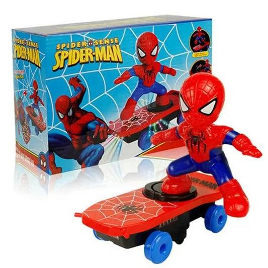 Skateboard électrique Spiderman