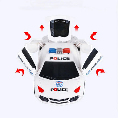 Voiture de police électrique